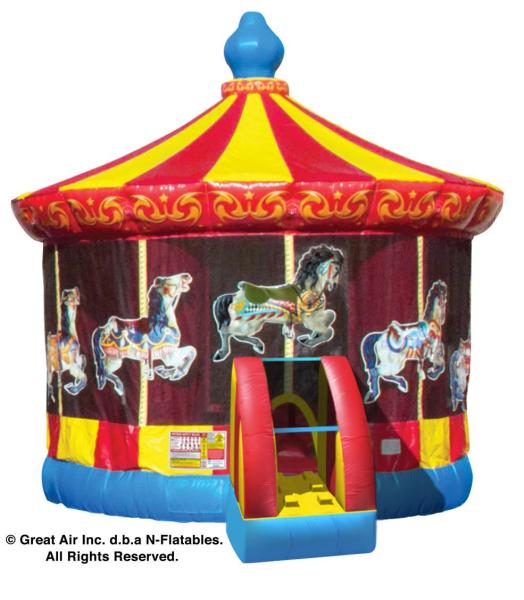Durants Party Rentals Carousel Bounce