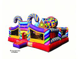 Inflatable Candy land