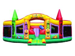 Inflatable Deluxe Crayon Play Center